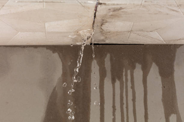 Professional Flood Damage Cleanup technician working in Cedar Mountain, NC